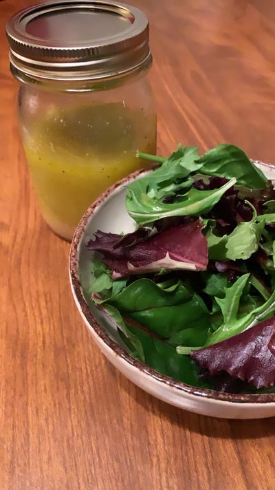 Spicy Maple Mustard Vinaigrette with DOSE